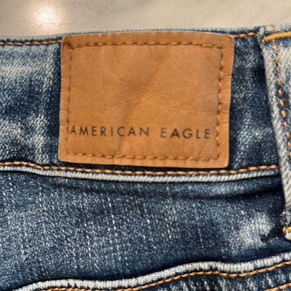 American Eagle Hi Rise Shortie Next Level Stretch Shorts size 6 Exc. condition - Picture 3 of 6